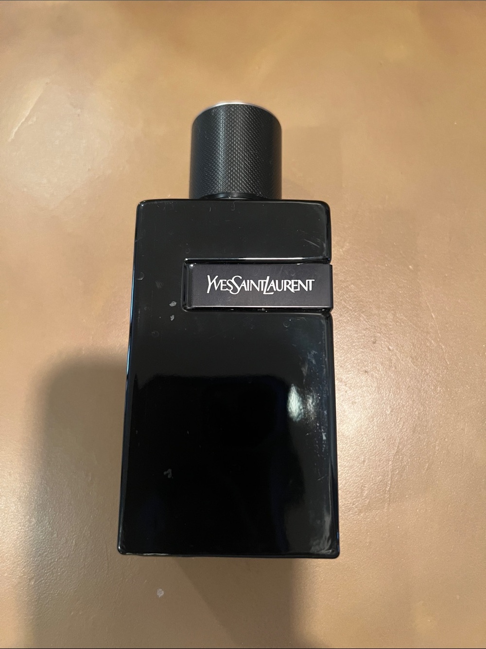 Yves Saint Laurent Black Rectangular Home Accent Bottle